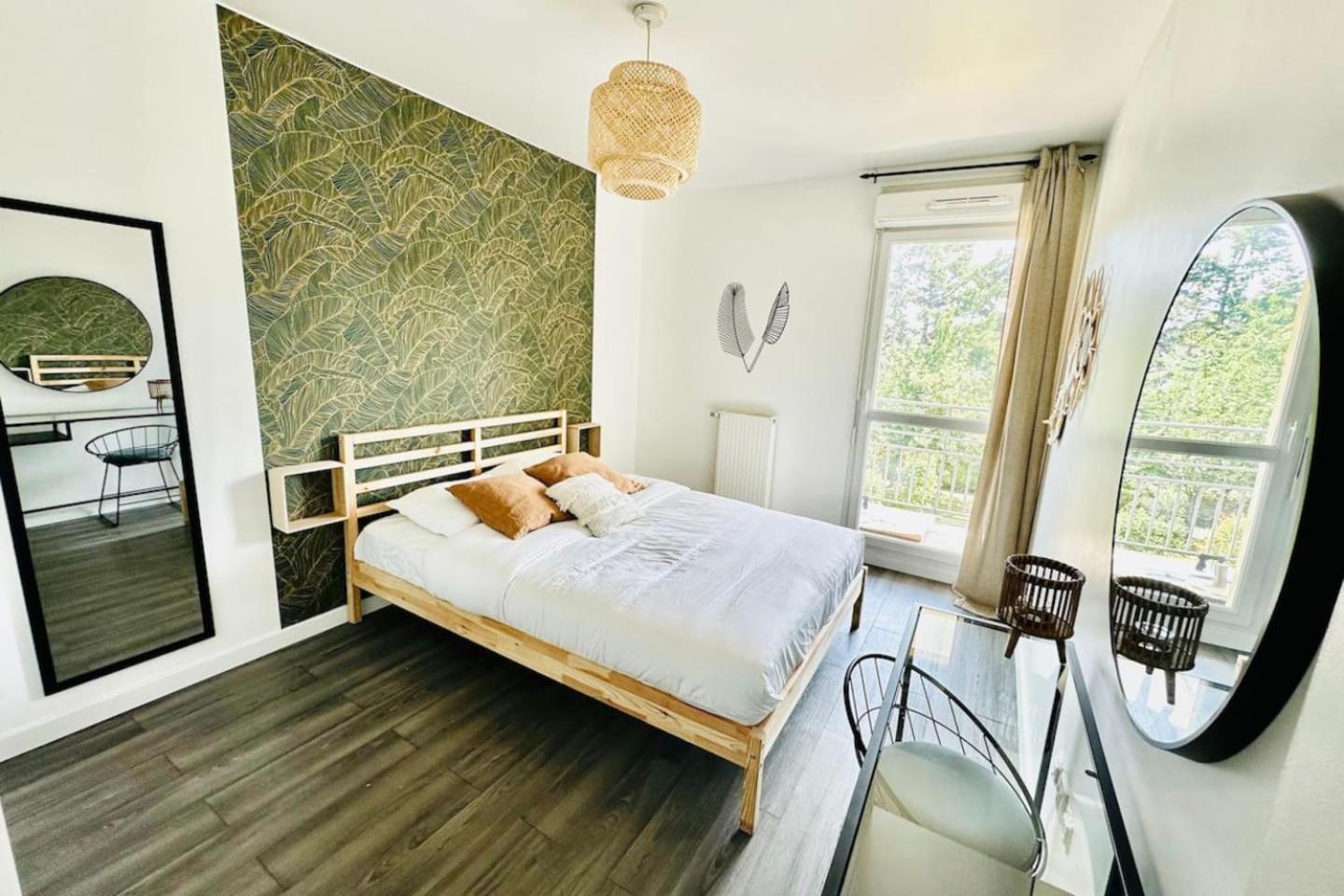 Btobed - Location Professionnelle - Appartement 4 Personnes Parking Gratuit - Proche Parc Des Expositions Et Aeroport Cdg Villepinte  Exterior foto