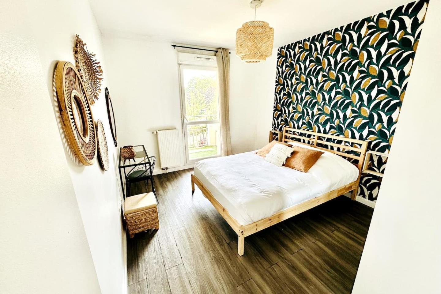 Btobed - Location Professionnelle - Appartement 4 Personnes Parking Gratuit - Proche Parc Des Expositions Et Aeroport Cdg Villepinte  Exterior foto