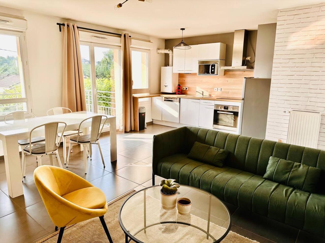 Btobed - Location Professionnelle - Appartement 4 Personnes Parking Gratuit - Proche Parc Des Expositions Et Aeroport Cdg Villepinte  Exterior foto